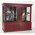 Ultimate Double Wide Furniture Wood Bird Cage by Avian Accents
