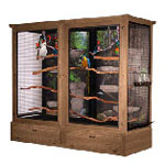Majestic Finished Wood Bird Cage MB4 - Cages by Design