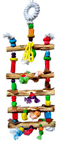 Sandy Perch Dazzle Ladder for Parrots by Parrotopia