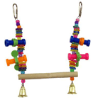 Gone Nuts and Bolts Bird Swing by Rainbow Colorful Creations