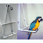 Shower Head Hanging Parrot Perch
