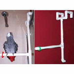 Bird Perch for Shower Doors