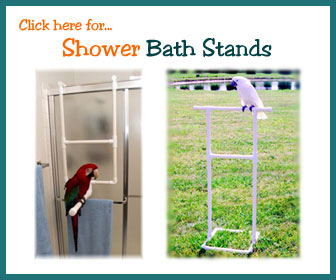Bird Shower Stands
