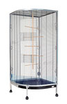 Corner Bird Cage 77 x 77 x 177 cm Mfg. Essegi