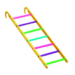  Bird's World 7-Step Plastic Ladder for Small Birds by Karlie