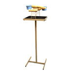 Hilltop Playtop Traveler Stand 10" x 14" by Mango Pet - Bird Stand #1174