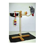 Junior-Pak Perch Bird Stand by EZ-Pak-Perches