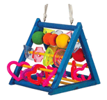 Living World Wacky Pyramid Bird Toy Swings by Hagen #81781 #81782