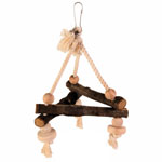Natural Wood Triangle Swing by Trixie