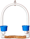 PVC Parrots Swings - Feather Smart