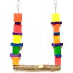 Wood Swing by Mango Bird Toys