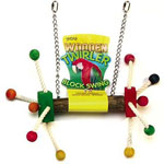 Wooden Twirler Block Swing by Pet Love