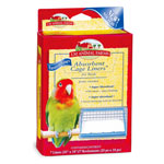 LM Animal Farms Absorbent Cage Liners for Birds