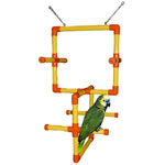 Double Cube Hanging Perch - Zoo Max