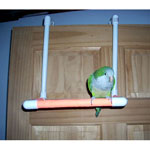 Over the Door Bird Perch and PVC Bird Stand by eBay Seller flashbirdman