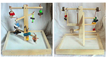 Play Gyms for Birds by OK Petstuff 40001B 40021