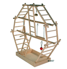 Wooden Ladder Playground for Birds 44 x 17 x 42 UK