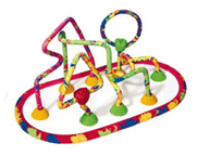 Wonderland Play Park Oval 12-1/2" x 22-1/2" at Paradise Perch Canada