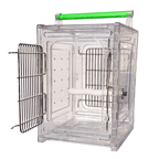 Paradise Perch and Go Parrot Carrier Travel Cage by Caitec