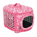 Petmate Curvations Pet Carrier Pink