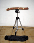 Tripod Travel Bird Perch with Ribbonwood perch by eBay seller parrotsahoy